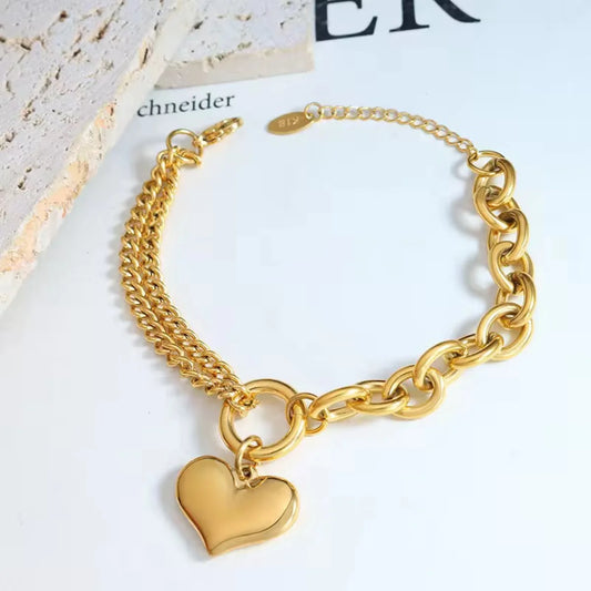 Heart Of Gold Bracelet
