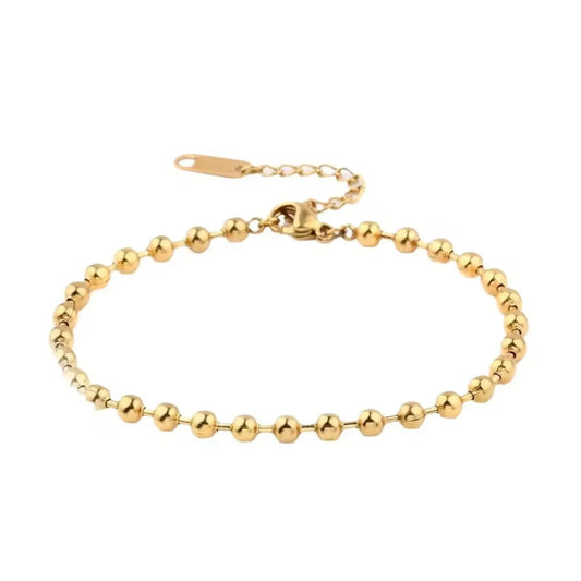 Golden Beadline Bracelet