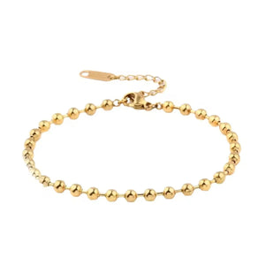 Golden Beadline Bracelet