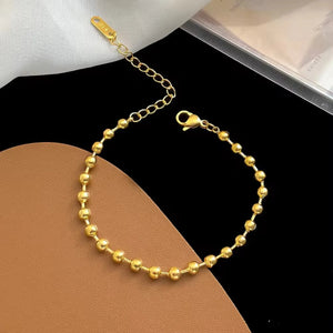 Golden Beadline Bracelet