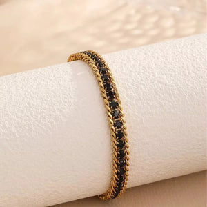 Black Glowline Chain Bracelet