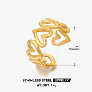 Amour Heart Band