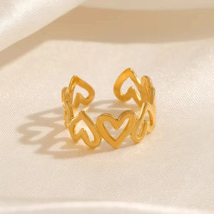 Amour Heart Band