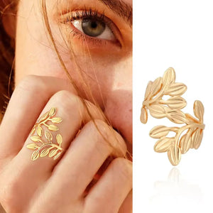Olive Leaf Ring