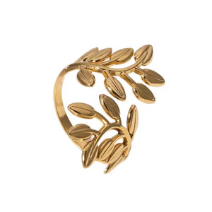 Olive Leaf Ring