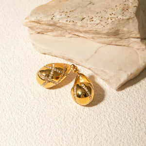 Teardrop Crystal Earring