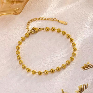 Golden Beadline Bracelet