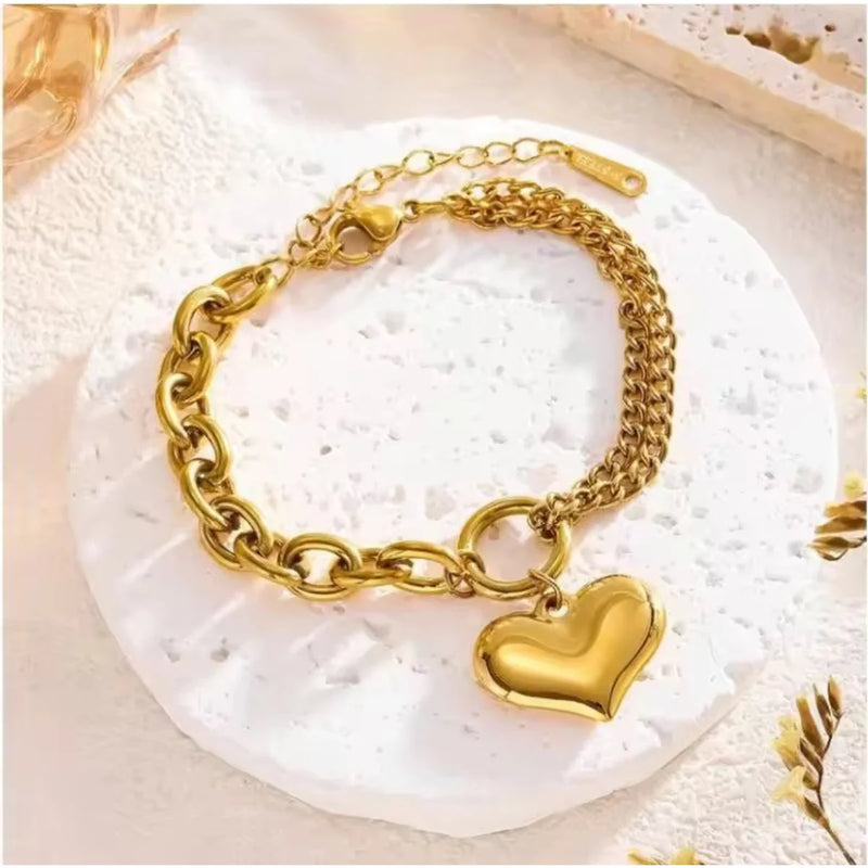 Heart Of Gold Bracelet
