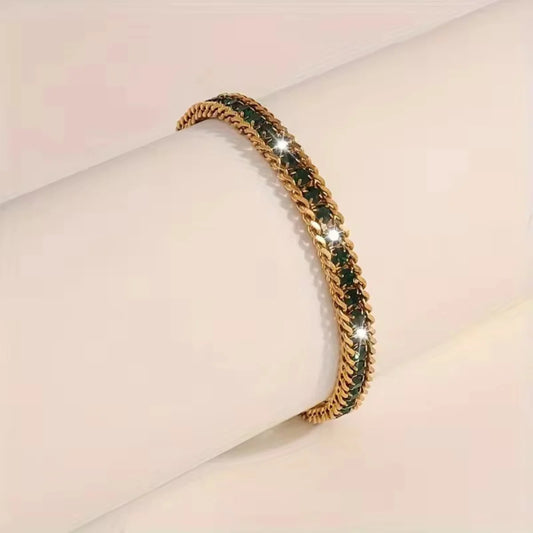 Black Glowline Chain Bracelet