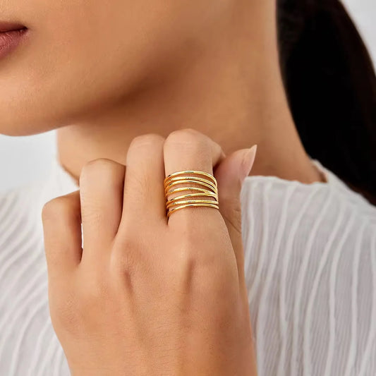 Aurora Band Ring