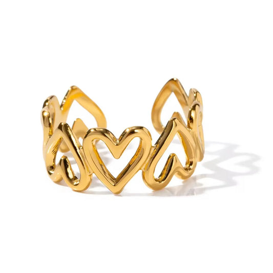 Amour Heart Band