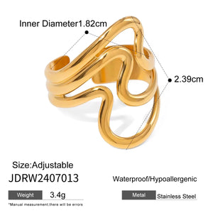 Waveform Adjustable Ring