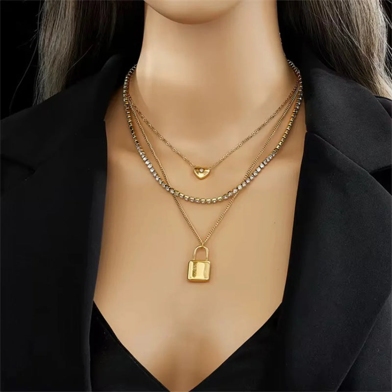 Lovelock Layered Necklace