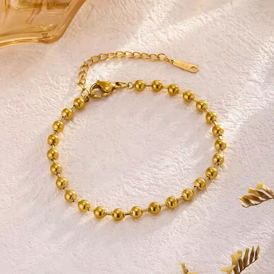 Golden Beadline Bracelet