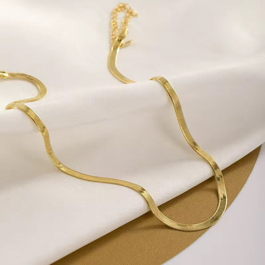 Serpent Gold Chain